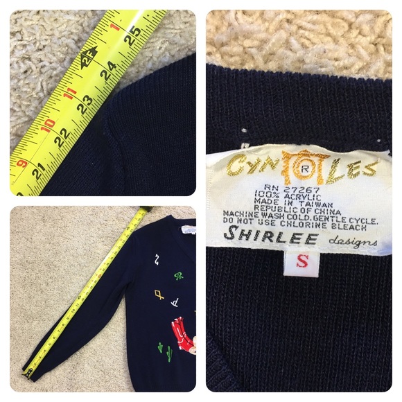 Vintage embroidered “Texas” sweater - Picture 4 of 6